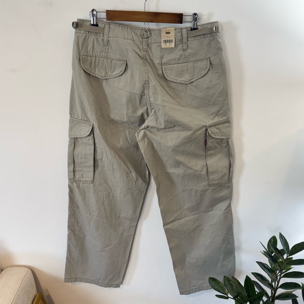 Levi’s XX Cargo Pants, Men’s 32x30 (34” Waist), Stone Tan Khaki, NWT - Picture 7 of 14